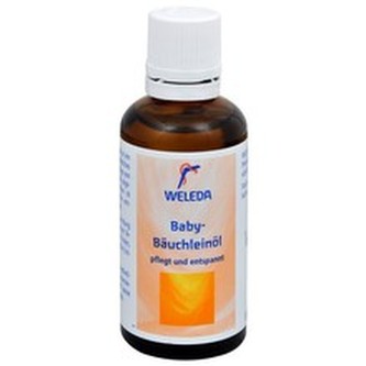 Weleda Olej na masáž bříška kojence 50 ml child