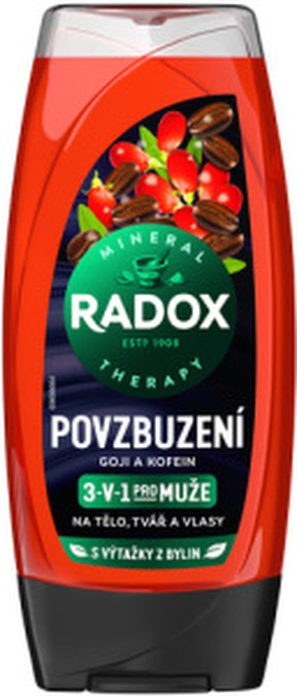Radox sprchový gel pro muže Povzbuzení, 225 ml