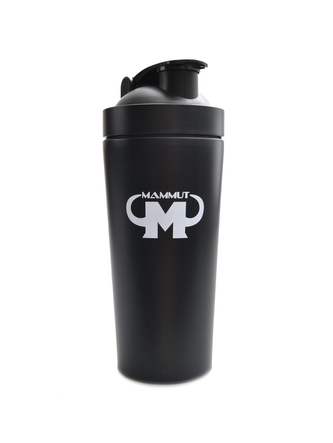 Mammut nutrition - Stainless steel shaker design mammut nutrition - černý