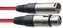 Stagg SMC3 CRD, mikrofonní kabel XLR/XLR, 3m, červený