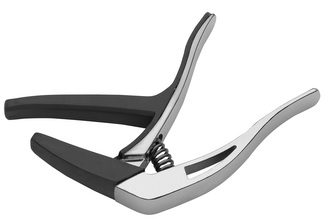 Stagg SCPX-CU CR, kapodastr pro akustickou/elektrickou kytaru, chromovaný