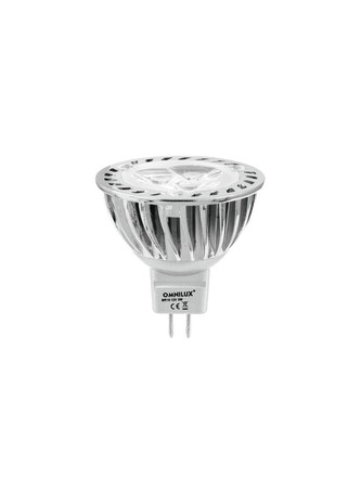 12V MR-16 GU-5.3 Omnilux, 3x1W LED 3000K
