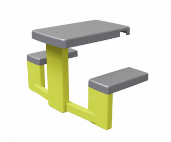 Stolik piknikowy zielony