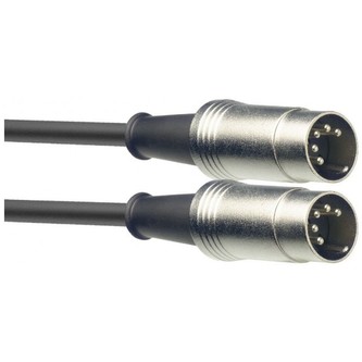 Stagg SMD2, kabel midi DIN/DIN, 2m