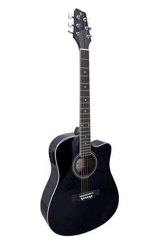 Stagg SA20DCE-BLK, elektroakustická kytara typu Dreadnought Stagg SA20DCE-BLK, elektroakustická kytara typu Dreadnought