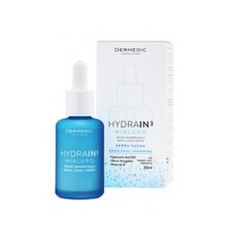 DERMEDIC Hydratační pleťové sérum pro dehydratovanou suchou pleť Hydrain3 Hialuro 30 ml unisex
