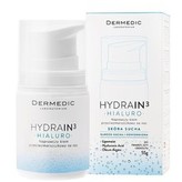 DERMEDIC Hydratační noční krém proti vráskám pro dehydratovanou suchou pleť Hydrain3 Hialuro 55 g unisex