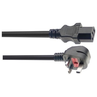 Stagg NPW1,5IECFPUK10 Napájecí kabel s UK zástrčkou, 1,5 m