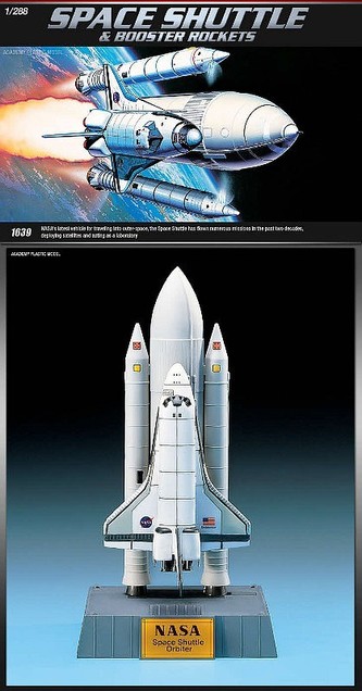 ACADEMY Space Shuttle w/ Booster