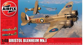 Model do sklejania Bristol Blenheim Mk.1 1/48