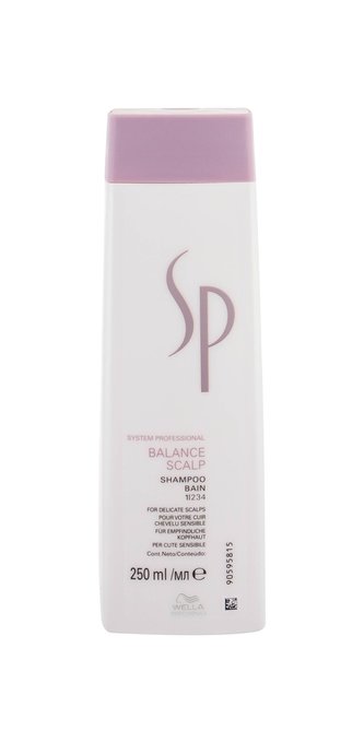 Wella Professionals Zklidňující šampon pro citlivou pokožku hlavy (Balance Scalp Shampoo) Zklidňující šampon pro citlivou pokožku hlavy (Balance Scalp Shampoo) - Objem 250 ml woman