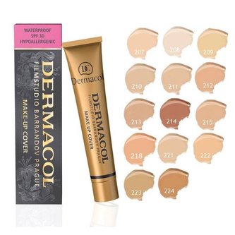 Dermacol Make-up Cover pro jasnou a sjednocenou pleť 30 g Make-up Cover pro jasnou a sjednocenou pleť 30 g - Odstín Odstín č. 207 woman