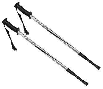 Trekingové hole CALTER® KOHALA, 3-dílné, pár, bílé