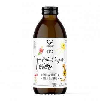 Dětský bylinný sirup - Regenerace a úleva, teplota - Herbal syrup Fever for kids 200 ml Dětský bylinný sirup - Regenerace a úleva, teplota - Herbal syrup Fever for kids 200 ml