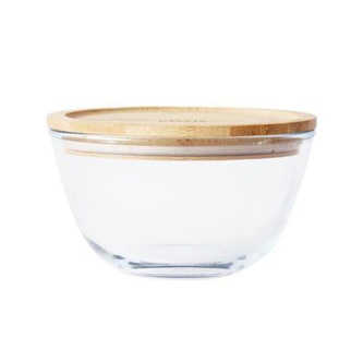 PKV-011 Skleněná dóza na jídlo, kulatá