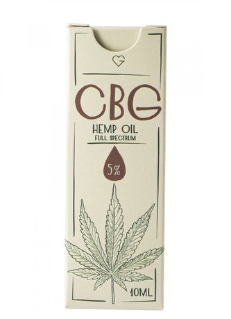 CBG - Konopný olej 5% full spectrum 10 ml CBG - Konopný olej 5% full spectrum 10 ml