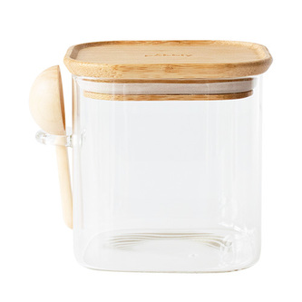 PKV-049 Skleněná dóza 800ml +odměrka 5ml