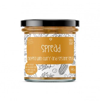 Pomazánka - Cizrnová s kari a sezamovým semínkem 140 g