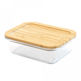 PKV-036 Skleněná dóza na jídlo, obdélník