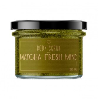 Tělový peeling - Matcha fresh mind 220 ml