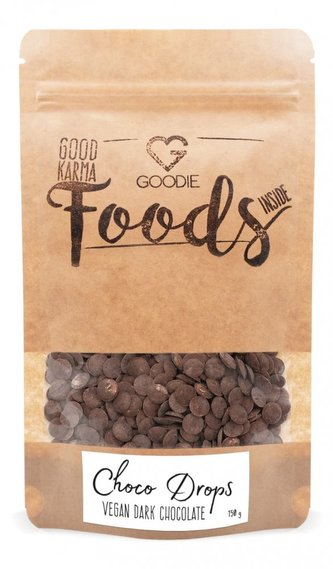 Choco Drops - tmavá hořká čokoláda vegan 150 g Choco Drops - tmavá hořká čokoláda vegan 150 g