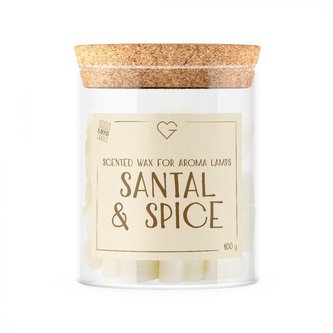 Vonný vosk do aroma lampy – Santal & Spice 100 g Vonný vosk do aroma lampy – Santal & Spice 100 g