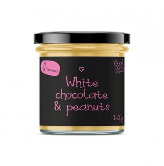 White chocolate & Peanuts by Lily Marvanová 140 g