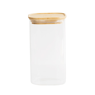 PKV-006 Skleněná dóza 1,4 l, čtverec