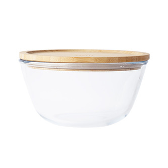 PKV-012 Skleněná dóza na jídlo, kulatá