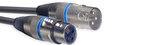 Stagg SMC6 BL, mikrofonní kabel XLR/XLR, 6m, modré kroužky