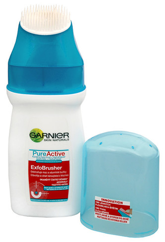 Garnier PureActive čisticí gel s kartáčkem ExfoBrusher 150 ml unisex