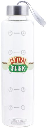 Skleněná láhev na pití Friends|Přátelé: Central Perk (objem 590 ml)