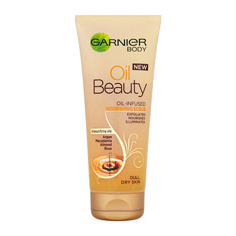 Garnier Zkrášlující tělový peeling (Oil Beauty Scrub) 200 ml woman