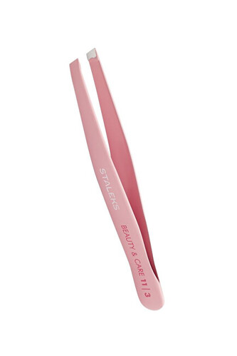 Staleks Beauty & Care 11 Type 3 Eyebrow Tweezers - Pinzeta na obočí se širokým zkoseným hrotem pro ženy