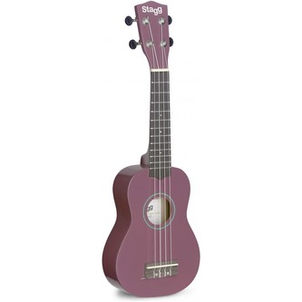 Stagg US VIOLET, sopránové ukulele, fialové Stagg US VIOLET, sopránové ukulele, fialové