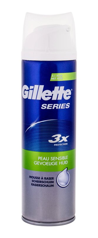 Gillette Pěna na holení pro citlivou pleť Series Sensitive Skin (Foam) 250 ml man