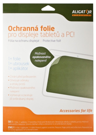 Fólie ALIGATOR pro Apple iPad antireflexní, 1ks + aplikátor
