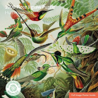 Adult Sustainable Jigsaw Puzzle V&a: Hummingbirds
