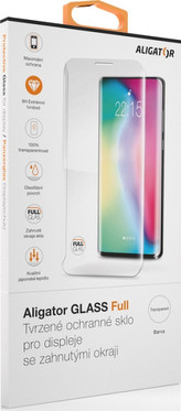 Ochrana displeje GLASS FULL COVER Huawei Honor 70 černá