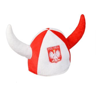 Czapka rogi Biało-Czerwoni