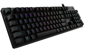 Logitech G512 CARBON LIGHTSYNC RGB Mechanical Gaming Keyboard with GX Red switches - CARBON - US INT'L - INTNL
