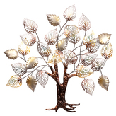 Strom kovový - nástěnná dekorace