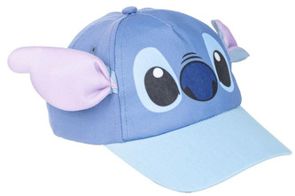 Dětská baseballová kšiltovka Lilo And Stitch: Stitch s ušima (obvod 53 cm)