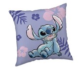 JERRY FABRICS Mikroplyšový polštářek Lilo and Stitch  Polyester, 40/40 cm