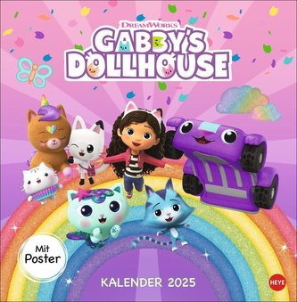 Gabby's Dollhouse  Broschurkalender 2025