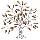 Strom kovový - nástěnná dekorace