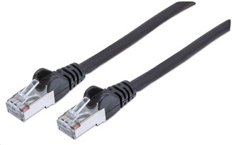 Intellinet patch kabel Cat6A SFTP 30m černý, LSOH