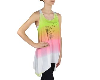 Dámský dlouhý top YORKA, multicolour, pampelišky I