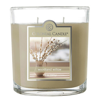 Svíčka dekorativní váza Colonial Candle, Vrba, 269 g