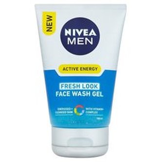 Nivea Mycí gel na obličej pro muže Skin Energy Q10 100 ml man